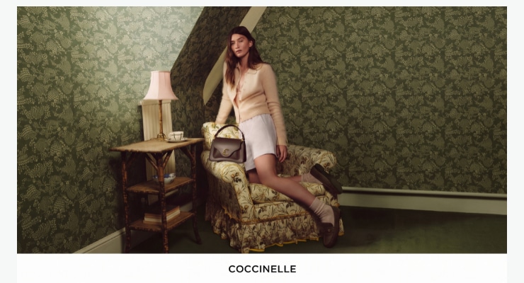 COCCINELLE ПРЕДСТАВЯ НОВАТА СИ КАМПАНИЯ ЗА ЕСЕН/ЗИМА 2026: THE GARDENER'S STUDIO